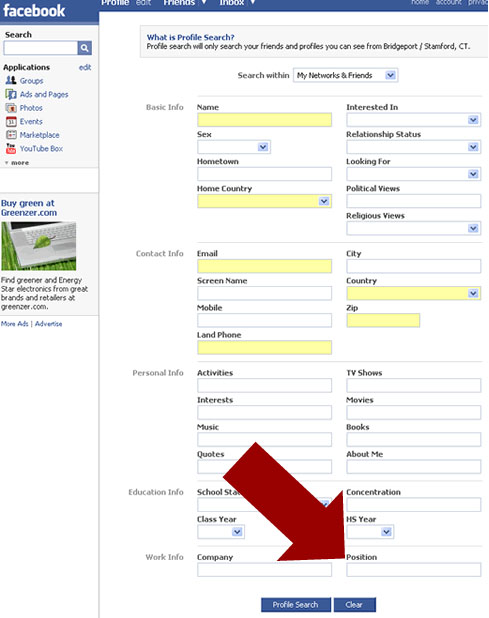 facebook search facebook search